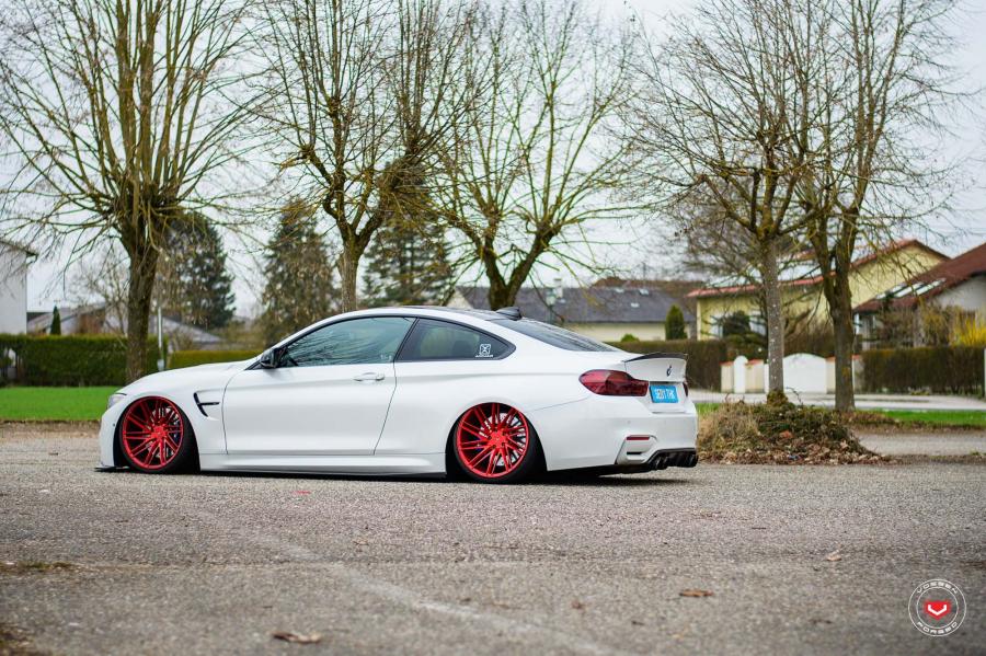  BMW M4 Coupe on Vossen Wheels (VPS-307T) 2017 года  (фото 18 из 20)